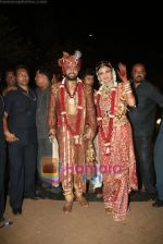 Shilpa Shetty and Raj Kundra Poses after their wedding on 22nd Nov 2009 (8).JPG